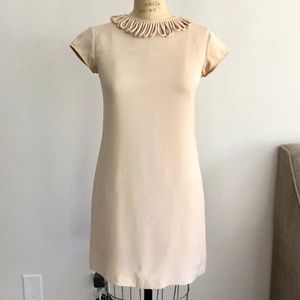 100% Silk RAOUL dress with lining and neck detail